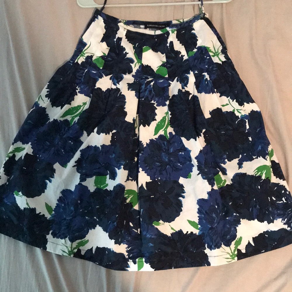 Samantha Sung cotton A line skirt